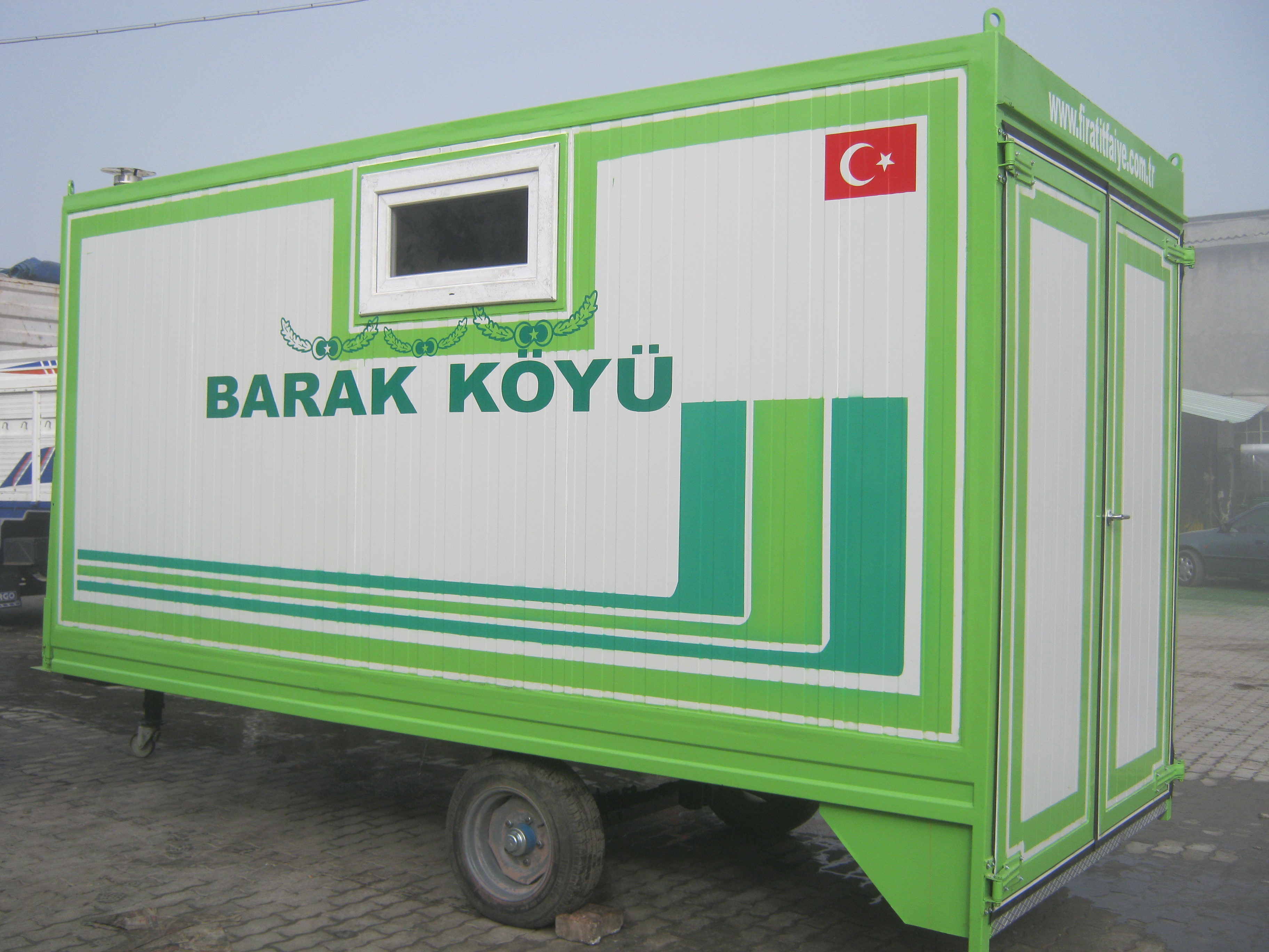  Römork Cenaze Yıkama ve Morg Aracı